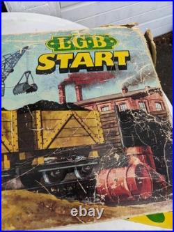LGB LEHMANN G SCALE BIG TRAINS SCHOEMA DIESELLOK 20601 Set Original Vintage