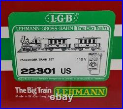 LGB LEHMAN 22301 US Lake George & Boulder G-Scale Train With 2117/6 Power Tender