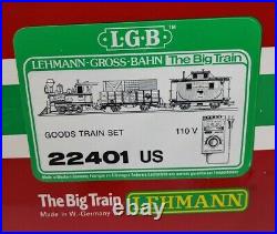 LGB LEHMAN 22401 US Lake George & Boulder G-Scale Train With 2117/6 Power Tender