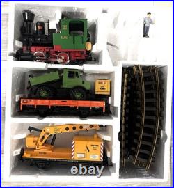 LGB Lehmann 72402 Work Train G Gauge Steam Starter Train Set EX/Box! Great