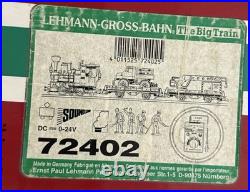 LGB Lehmann 72402 Work Train G Gauge Steam Starter Train Set EX/Box! Great