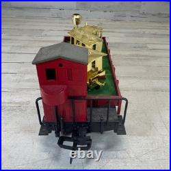 LGB Lehmann G Scale 30th Anniversary 1968-1998 Flat Car Gold Train Display Set