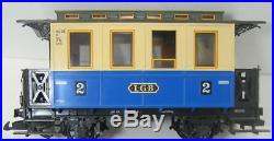 LGB Lehmann Gross Bann The Big Train Passenger Set #20301 Engine, 2 cars