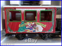 LGB Lehmann Starter Set G Scale Toy Train Santa North Pole Express 94775