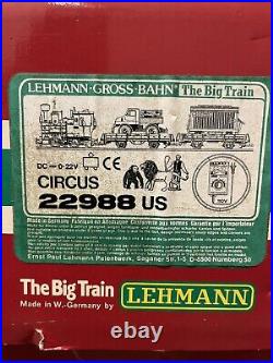 LGB Lehmann The Big Train Circus Set G Scale Locomotive