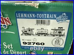 LGB Lehmann Toy Train Starter Set 92760 Lake George & Boulder Engine Rocky 1995