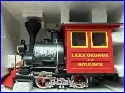 LGB Lehmann Toy Train Starter Set 92760 Lake George & Boulder Engine Rocky 1995