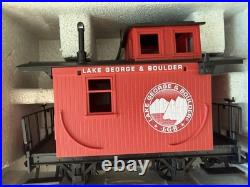 LGB Lehmann Toy Train Starter Set 92760 Lake George & Boulder Engine Rocky 1995