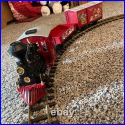 LGB North Pole Express G Scale Christmas Train Set Locomotive Track Transformer
