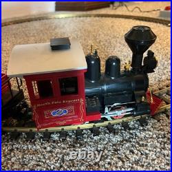 LGB North Pole Express G Scale Christmas Train Set Locomotive Track Transformer