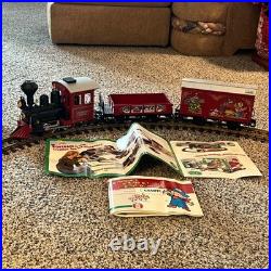 LGB North Pole Express G Scale Christmas Train Set Locomotive Track Transformer