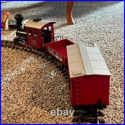 LGB North Pole Express G Scale Christmas Train Set Locomotive Track Transformer