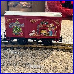 LGB North Pole Express G Scale Christmas Train Set Locomotive Track Transformer