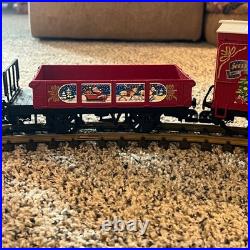 LGB North Pole Express G Scale Christmas Train Set Locomotive Track Transformer