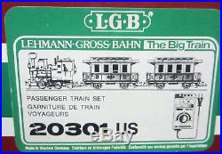 LGB STEAM PASSENGER TRAIN SET 20301 with BOX