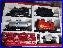 LGB Santa Fe Freight The Big Train Starter Set 72423 G Light & Smoke