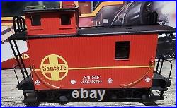 LGB Santa Fe Freight The Big Train Starter Set 72423 G Light & Smoke