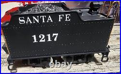 LGB Santa Fe Freight The Big Train Starter Set 72423 G Light & Smoke