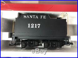 LGB Santa Fe Train Set Model Train In/Outdoor NEW freight train light and smoke