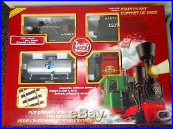LGB Steam Locomotive G Gauge Train Starter Set Santa Fe Light & Smoke Excellent