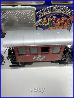 LGB THE CHRISTMAS TRAIN RARE CHRISTMAS SET 22540 US G SCALE GERMANY weihnachts