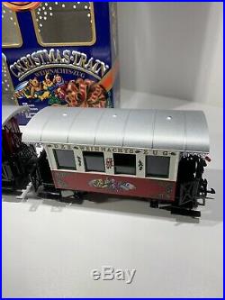 LGB THE CHRISTMAS TRAIN RARE CHRISTMAS SET 22540 US G SCALE GERMANY weihnachts