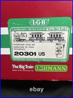 LGB The Big Train 20301 US Passenger Train Set READ