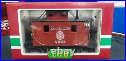 LGB The Big Train G Scale # 20401 Set + LGB Car Rio Grande & 3 Kalamazoo G Cars