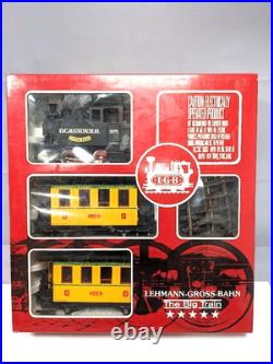LGB The Big Train Steam Locomotive Passenger Set Original Box G Scale C-6