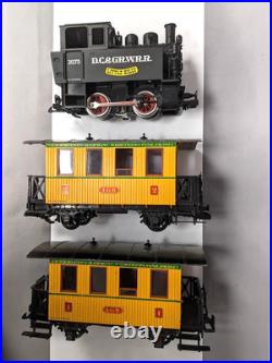 LGB The Big Train Steam Locomotive Passenger Set Original Box G Scale C-6