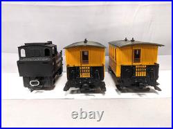 LGB The Big Train Steam Locomotive Passenger Set Original Box G Scale C-6