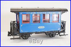 LGB The Blue Train Le Train Bleu Der Blaue Zug 2 Cars & Locomotive Set G