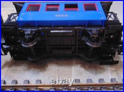 LGB The Blue Train Starter Set with 0-4-0 Engine, 2 Cars, Track, P/S, Figures LGB The Blue Train Starter Set with 0-4-0 Engine, 2 Cars, Track, P/S, Figures