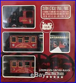 LGB The Christmas Train 1992 Christmas Set RED 22540 in Box