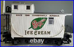 LGB Train Good Humor Diesel Train Set Breyers Ice Cream Klondike Bar G Gauge