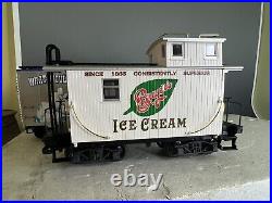 LGB Train Good Humor Diesel Train Set Breyers Ice Cream Klondike Bar G Gauge