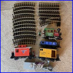 LGB Train Lake George & Boulder G Scale Starter Set Rusty Engine 2 Cars Trolley LGB Train Lake George & Boulder G Scale Starter Set Rusty Engine 2 Cars Trolley