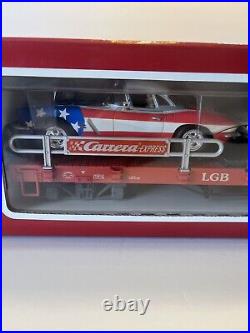 LGB Train Set Carerra Express 46590 1/24 Slot Cars WATCH VIDEO