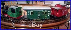 LGB Train Starter Set Engine and 2 Cars Complete Circle Track and Transformator