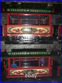 LGB Trains Seasons Christmas Trolley Original Box G Scale EUC Authentic 100% LGB
