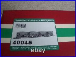 LGB Tuscan Pennsylvania Ore Car Train set G Scale 40045 New in original box