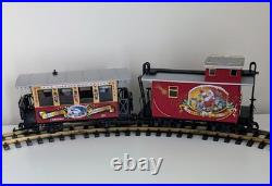 LGB Vintage Scale #72554 Christmas Train Santa Steam Loco Set/Box Working