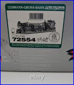 LGB Vintage Scale #72554 Christmas Train Santa Steam Loco Set/Box Working