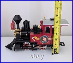 LGB Vintage Scale #72554 Christmas Train Santa Steam Loco Set/Box Working