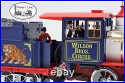 LGB Wilson Brothers Circus Train Set Sound Loco, tender + 11 cars, loads NEW NIB