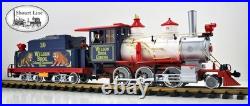 LGB Wilson Brothers Circus Train Set Sound Loco, tender + 11 cars, loads NEW NIB