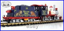 LGB Wilson Brothers Circus Train Set Sound Loco, tender + 11 cars, loads NEW NIB