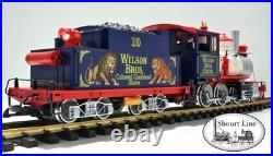 LGB Wilson Brothers Circus Train Set Sound Loco, tender + 11 cars, loads NEW NIB