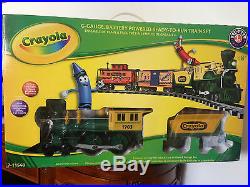 LIONEL CRAYOLA Train Set G Scale Battery Operated 7-11548