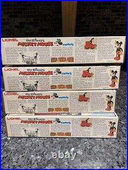 LIONEL DISNEY 1977 MICKEY MOUSE EXPRESS 14-PIECE O/027-G TRAIN SET in Box